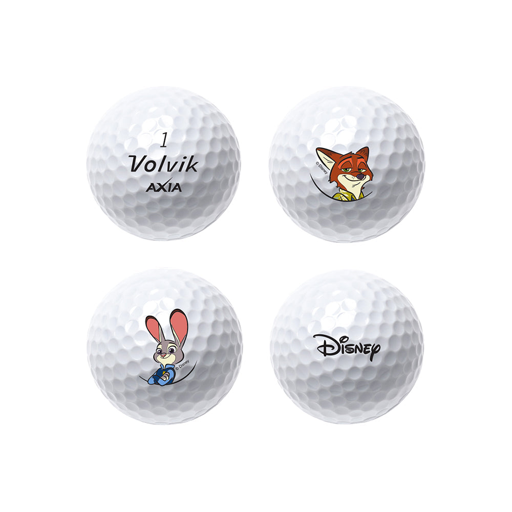 Disney Zootopia Judy & Nick Axia Golf Balls |“Where Anyone Can Be