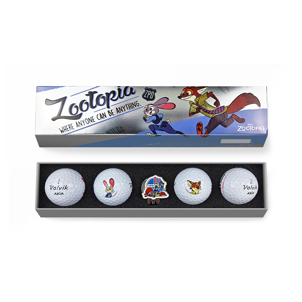 Disney Zootopia Judy & Nick Axia Golf Balls |“Where Anyone Can Be