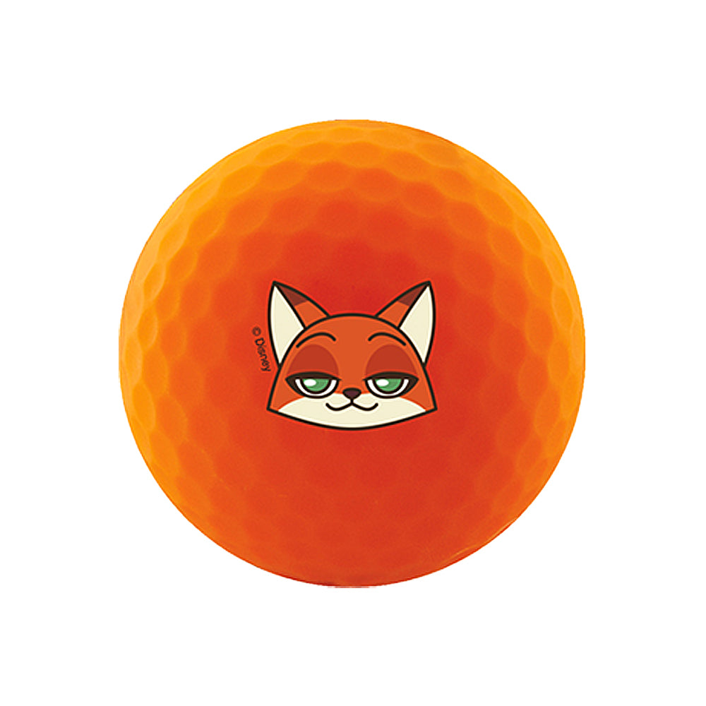 Disney Zootopia Colorful Golf Balls | Vivid Soft Gift Set (4 Pack