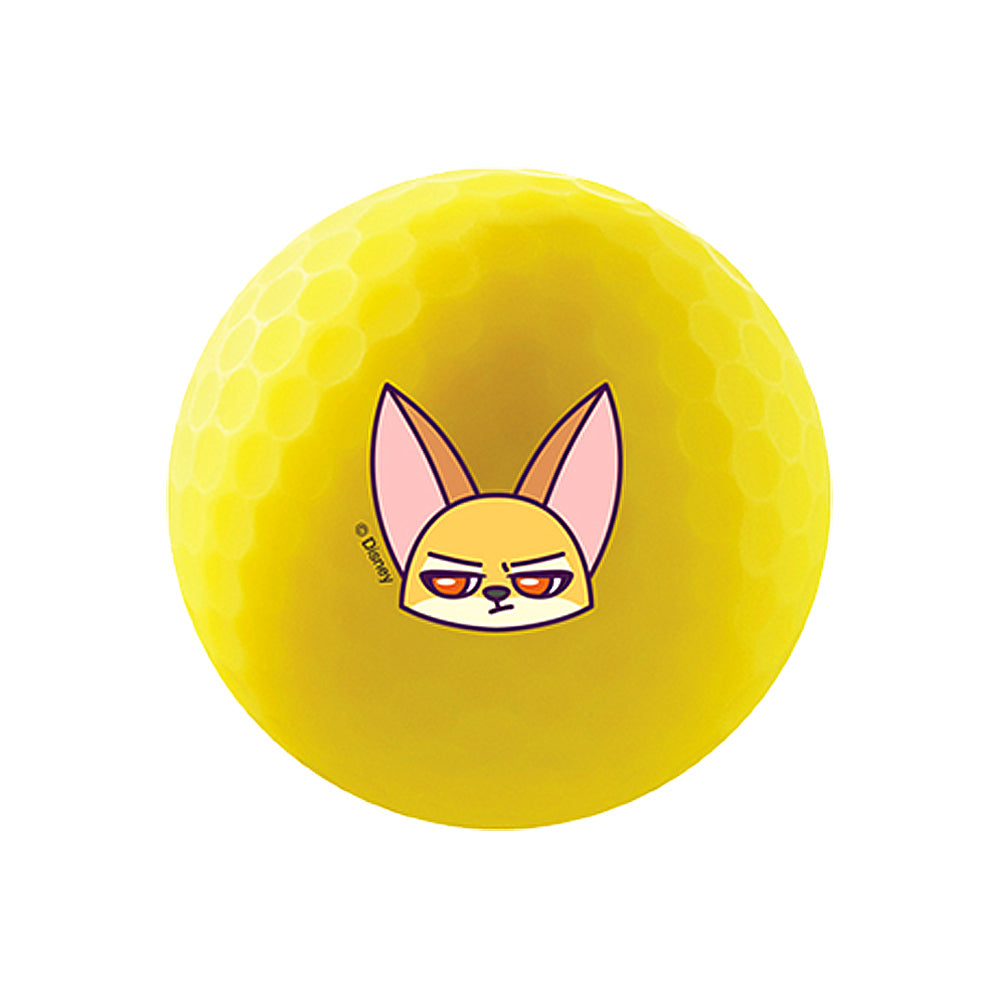 Disney Zootopia Colorful Golf Balls | Vivid Soft Gift Set (4 Pack