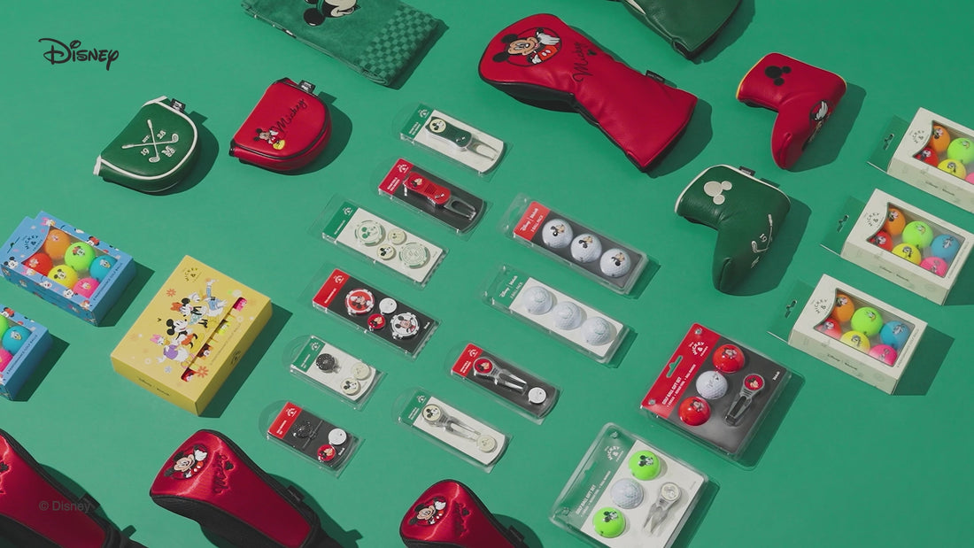 Load video: 2026 new volvik x disney golf accessories collection product line-up