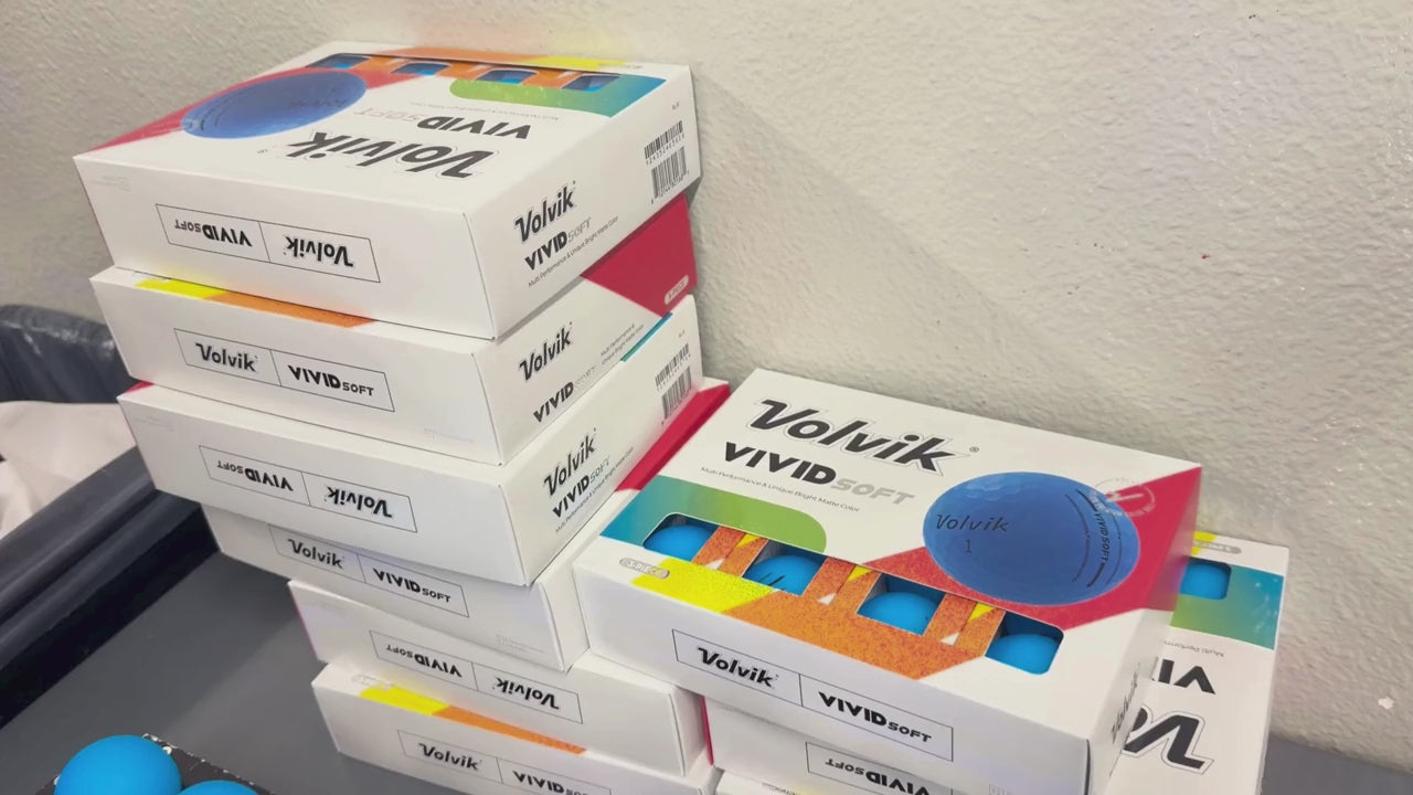 Load video: How custom balls are made at volvik