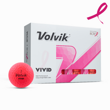 BCRF Vivid Pink Golf Balls