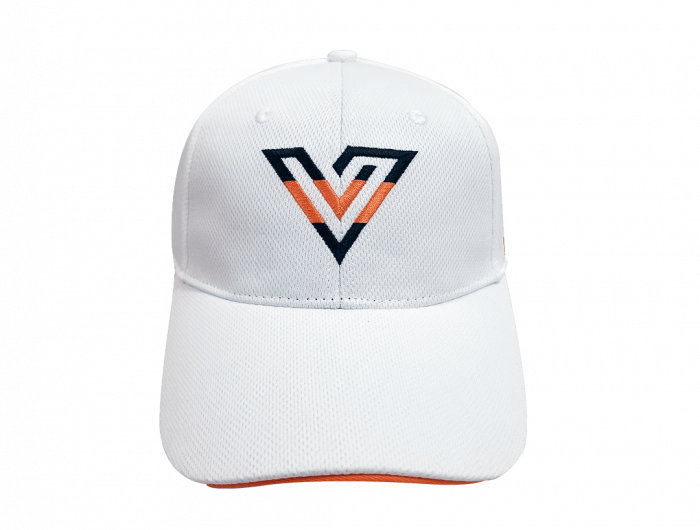 logo hat white