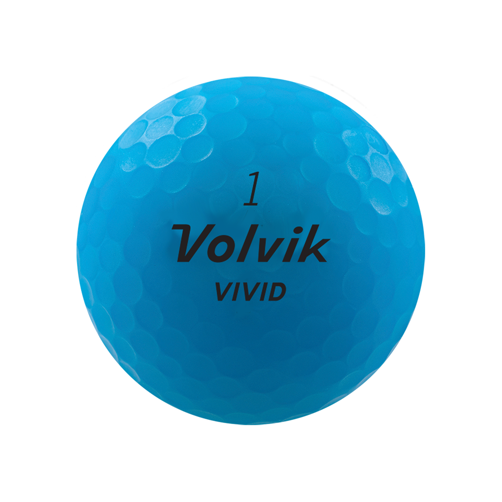 Volvik Vivid Golf Balls: Bright Matte Color & High Performance