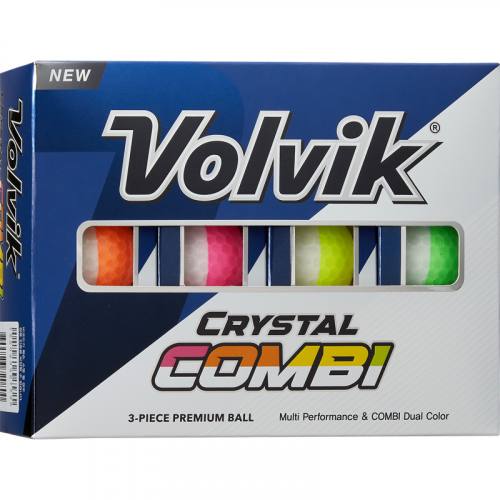 Volvik Crystal Combi, Dozen Assorted
