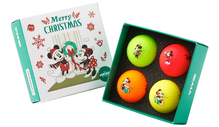 Disney Christmas – Vivid 4-Ball Pack